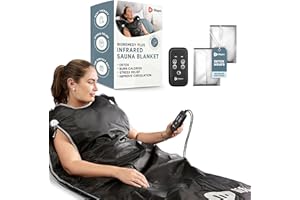 LifePro Koc do sauny do detoksykacji - przenośna sauna dalekiej podczerwieni do domu Detox Calm Your Body and Mind Regular Black