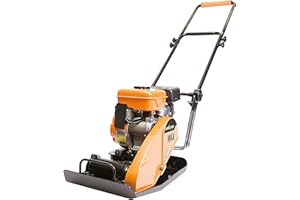 Evolution Power Tools Compacteur à Essence Hulk Petrol Plaque Vibrante Thermique - Idéale pour une preparation de surfaces, Concasse, Sable, Graviers,Terre & Sols - 2,4 CV, à 4 Temps
