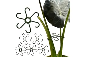 PODPORKOWE LOVE STÜTZEN-Liebe 5 Stück Pflanzenstütze Hero, Staudenhalter, Garten Stützring (15cm), Pflanzenhalter, Pflanzenstützen, Monstera Rankhilfe, Ring für Pflanzen, Blume, Hortensien, Rosen, Tomaten