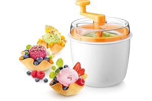 Tescoma Della Casa Heladera, Amarillo, 18,8 x 18,8 x 22 cm