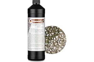 ‎CLEANGLAS StoneprotecT SPGREEN Konzentrat | Grünbelag-Entferner | Steine, Holz & Dach | Gegen Flechten & Rot Schwarz Algen | 1L Konzentrat mit Wasser mixen für bis zu 200m²