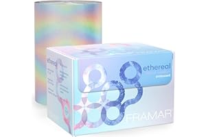 Framar Ethereal Embossed Roll Hair Foil, Hair Foils for Highlighting, Foils for Highlights, Hairdressing Foil for Hair Highlights, Highlighting Foil, Framar Foil Sheets, Hair Foils for Colouring – 320