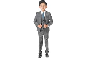 Milano Mayfair, Boys Grey Suit, Boys Wedding Page Boy Party Prom Suit, 12-18m to 14 Years