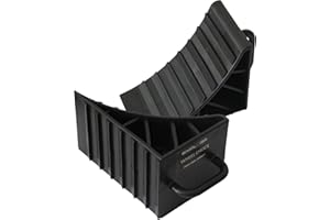 Fastcar Explora® EMWC1 Pair Of Caravan & Motorhome Wheel Chocks With Handles