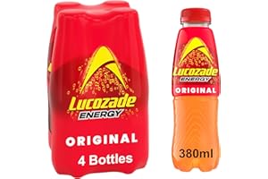 Lucozade Energy Original 380ml (Pack of 4)