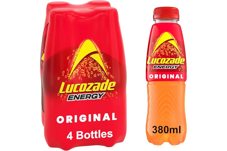 Lucozade Energy Original 380ml (Pack of 4)
