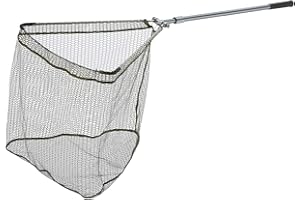 Cormoran Épuisette Ultra-Strong, Filet Pliable en Polyester avec Revêtement en Caoutchouc, Manche Télescopique, Modèle 6247, 62-47222-00