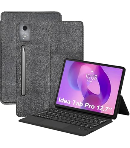 Lenovo Original Ideatab Pro Keyboard| Detachable 3-Point Pogo-Pin