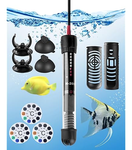 Hygger Aquarium Verwarming 50 W 100 W, Aquarium Verwarmingselement Met