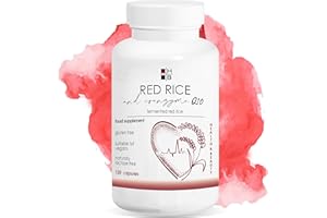 LINE@DIET RIZ ROUGE et COENZYME Q10 | 120 capsules | riz rouge fermenté | avec vitamine Q | Produit italien