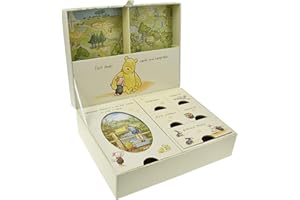 DISNEY CLASSIC POOH Disney Classico Pooh Bomboniere Bambino Scatola con Compartimenti Nuovo (DI167)