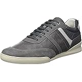Sneakers GEOX - U Ravex C U023FC 0AU14 C9381 Anthracite/Bordeaux - Sneakers  - Low shoes - Men's shoes | efootwear.eu