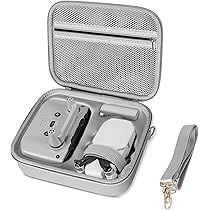 SKYREAT 4K Tas, Draagbare Opbergtas voor DJI Mini 4K / Mini 2 SE Drone en Controller-Accessoires, Compact Met Draagriem, Handgreep en Propellerhouder, Grijs