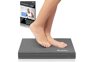 SportyAnis® balance pad incl. Exercise book – Innovative balance cushion for strengthening deep muscles and increasing balance.