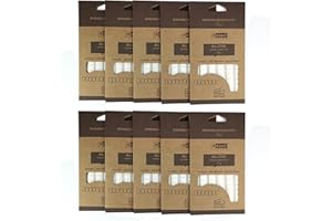 D.RECT Lot de 800 Pastilles adhésive repositionnable | décollables, prédécoupées | Blanc, 75g | 10x80 Pastilles