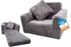 Odolplusz Fotel dziecięcy mini fotel krzesło dziecięce fotel relaksacyjny fotel do przytulania (grafitowy (graphit))