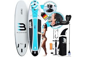 ‎BLUEMARINA Bluemarina Stand Up Paddling Board Ariki | 𝟓 𝐉𝐀𝐇𝐑𝐄 𝐆𝐀𝐑𝐀𝐍𝐓𝐈𝐄 - SUP Board - Stand Up Paddle - Standup Paddle Board - Surfbrett | 305x76x13,5cm | 325x86x16,5cm