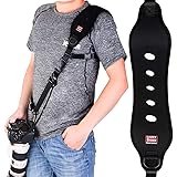 Coolwill Professional Schnelle Action Kamera-Schultergurt mit Quick Release Clip w/ Sicherheitsfunktion w/ Quick-Lock System