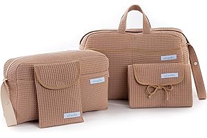 mi bollito - Pack Esencial para Mamás, Papás y Bebés: Bolsa de maternidad, bolso de paseo, cambiador portátil y organizador de pañales y toallitas. Fabricado en España.