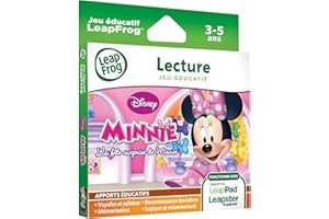Leapfrog - 89031 - Jeu Educatif Electronique - LeapPad / LeapPad 2 /Leapster Explorer Jeu – Minnie Mouse
