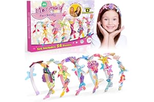 HappyKidsClub Kit Manualidades Para Niñas 4-10 Años - Juguetes y Regalos Diadema para Cumpleaños y Colegio