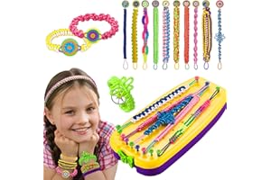 UUEMB Friendship Bracelet Making Kit, Bracelet Present for Teenage Girls Ages 7-12 Years Old, DIY Friendship Bracelet Arts and Craft Kit Girl's Toys for Present, Party, Birthday Present