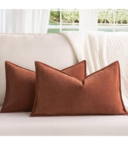 Topfinel Federe Cuscini in Velluto per Divano Gialli 45x45 Set 4 Pezzi Copricuscini Quadrati