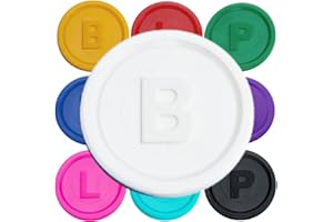 ‎SCHWABMARKEN SCHWABMARKEN 500 Pfandmarken, Chips, Token Farbe Weiss B