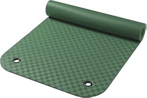 FRIEDOLA Wehncke Uni Gymnastikmatten Gymnastikmatte Mit Ösen, grün, 180 x 65 x 0.8 cm, 24902