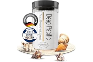 ‎FRANKONIA BATH & SPA Frankonia BATH & SPA Sauna Salz Peeling Deep Pacific – 400 g Meersalz-Körperpeeling mit Jojobaöl & Vitamin E – Dusch- & Body Scrub für alle Hauttypen – Vegan & ohne Parabene – ohne Microplastik