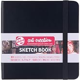 Talens Art Creation TALENS ARTCREATION ESKİZ BLOĞU 140 GR 12 X 12 CM SİYAH