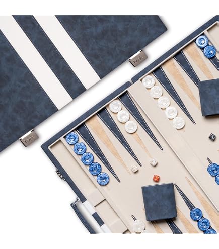 Pions de Backgammon Pearl 26mm vert