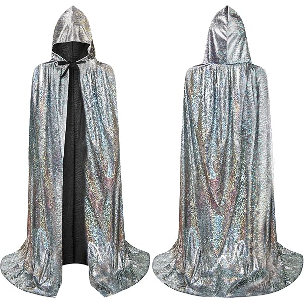 Hexenkostüm Set Lila 16-teilig - Umhang Mit Hut & Accessoires