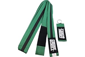 Choke&Chill BJJ Brazilian Jiu-Jitsu - Cinturón con llavero para adultos y niños Luta Livre