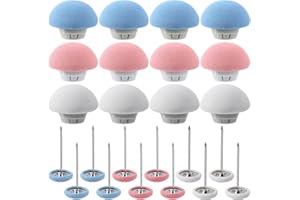 FRALNFIT Duvet Clips, 12Pcs Mushroom Duvet Cover Clips, Bedroom Bed Sheet Clips, Non Slip Duvet Cover Clips to Keep Duvet in Place, Fixing Quilt Holder for Comforter Mattress Covers Curtain Blanket Sock