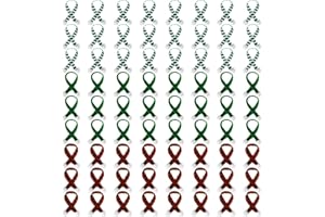 Bencailor Mini Christmas Scarves Tiny Snowman Scarves 7.9 x 0.6 Inch Xmas Pet Knitted Scarf Doll Snowman Wine Bottle Scarf Accessory Holiday Christmas Decor Crafts for DIY, Classic Color