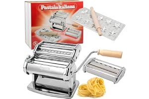Imperia IMP508 Machine à Pâtes Acier Chromé