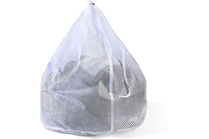 PEYGRE Mesh Laundry Wash Bag, Drawstring Laundry Bag, 60x80 cm Net Washing Bags for Washing Machine, Clothes, Beddings, Tablecloth, Curtain Large Laundry Bags