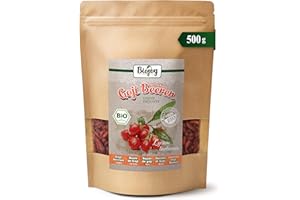 ‎BIOJOY Biojoy BIO-Suszone Jagody Goji, niesłodzone i niesiarkowane (500 g)