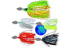 ‎NJORD KALASTUS Njord Kalastus Chatterbait Kunstköder Set 5 Stück in Box 15g & 10g wählbar | Crankbait Jig Spinner Angelköder Hecht Barsch Köder Zander Köder Hecht Köder Chatterbaits Spinbait