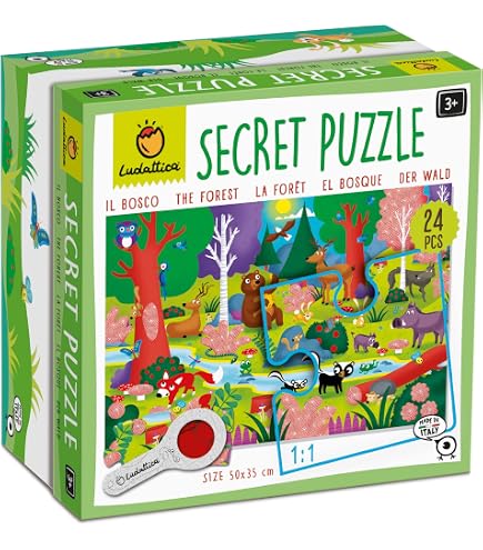 Ludattica Puzzle 123 Il Mare - Puzzle 25 Pezzi Per Bambini 3+ - Due Giochi In Uno: Impara I Numeri Da 1 A 9 - 50x35 Cm - Made In Italy - copertina