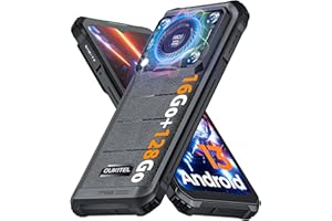 OUKITEL WP36 Téléphone Portable Incassable 2024 Android 13, 10600mAh/18W, 16Go+128Go ROM/1To TF, 13MP Smartphone Incassable, 6.52" HD+, 4G Dual SIM/NFC/Fingerprint/OTG/GPS Telephone de Chantier