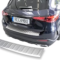 Protection de seuil de chargement en acier inoxydable noir graphite compatible avec Mercedes GLC II 2ème génération type X254 Compact SUV à partir de l'année de construction 06.2022-3245299