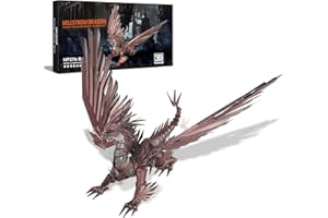 Piececool Puzzle 3D, metalowe, modelarskie, ciemny smok, metalowe puzzle 3D, stal nierdzewna 340, cały metal, kolekcja 1:1, prezent urodzinowy, zestaw modelarski dla dorosłych, 203 elementy