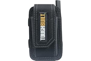 ‎TOUGHBUILT ToughBuilt Smartphone-Tasche mit Stifttaschen, kompatibel mit den meisten Werkzeuggürteln, robuste Konstruktion