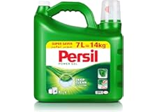 Persil Power Gel Liquid Laundry Detergent For All Washing Machines - 7 Litres, With 2X Power Vs Powder, Deep Clean Technology