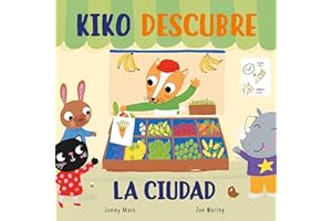 Kiko descubre la ciudad (Abre y descubre. Libro de cartón con solapas)