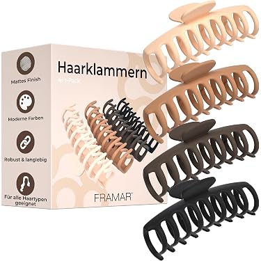 Haarklammer Großer Clip Mit Katzen-Design – Starker Halt, Acryl, Perfekt Für Partys & Alltag