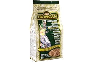 Hari Granuli di Cockatiel Tropican Lifetime 820 g