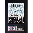 #759 BTS No1 Signed Autograph Mounted Photo Reproduction PRINT A4 Rare Perfect Birthday (297 x 210mm) (Not Framed)